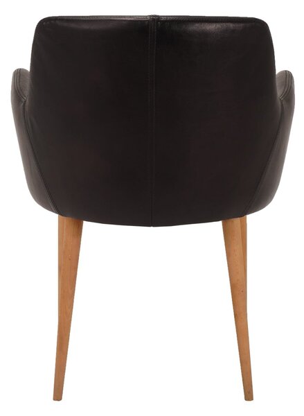 Scaun din piele Koral DarkBrown