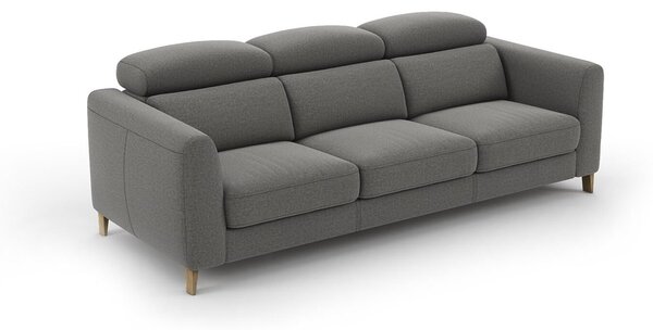 Canapea lemn masiv Boston, 232 × 81 × 102 cm