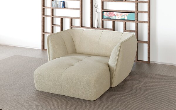 Chaise lemn masiv longue Malina, 148 × 81 × 180 cm