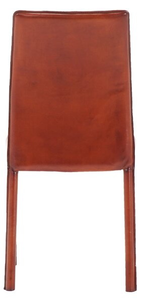 Scaun din piele Kapton DarkBrown