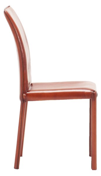 Scaun din piele Kapton DarkBrown