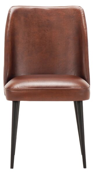 Scaun din piele Karlo DarkBrown