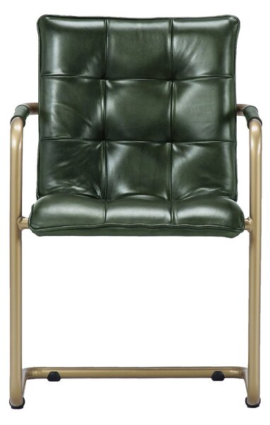 Scaun din piele Nomad Mesh Lr DarkBrown