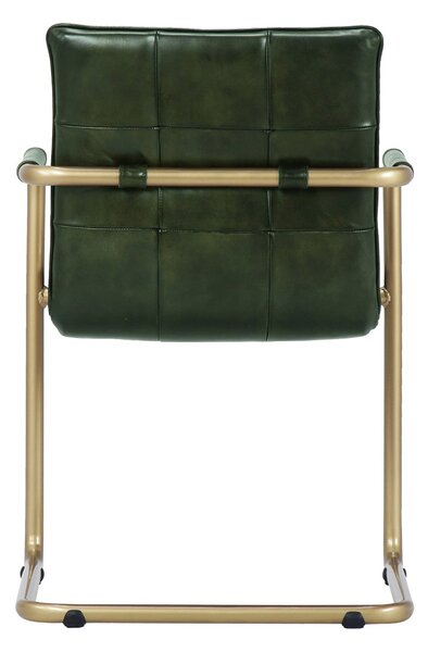 Scaun din piele Nomad Mesh Lr DarkBrown