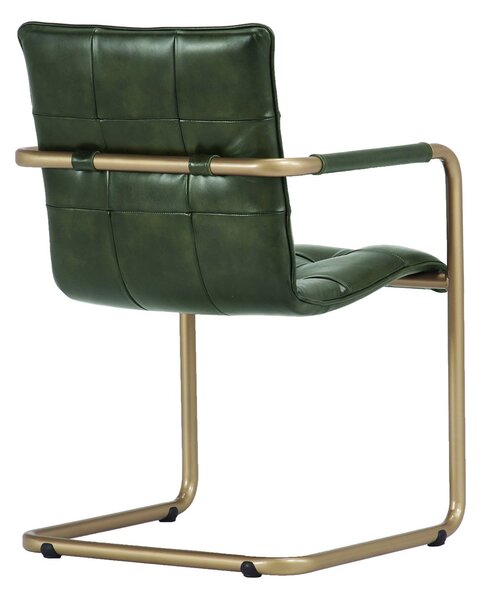 Scaun din piele Nomad Mesh Lr DarkBrown