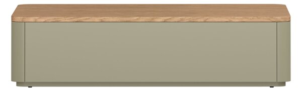 Masă de cafea Amilio 100 cm cu sertare - eucalipt / stejar Baltic Dune