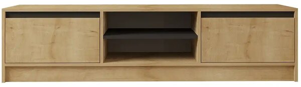 Comoda tv Pearle pentru living culoare stejar 180 cm