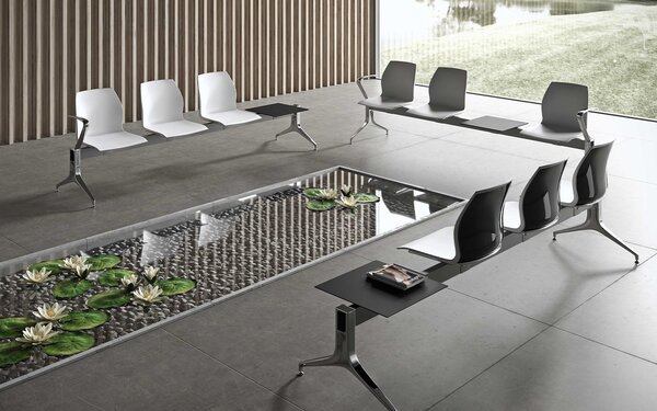 Kalea lemn masiv Bench - banca de asteptare 3 scaune