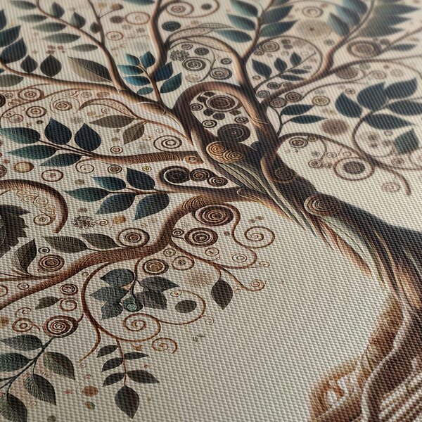 Tablou 5-piese arborele vieții decorativ cu ornamente