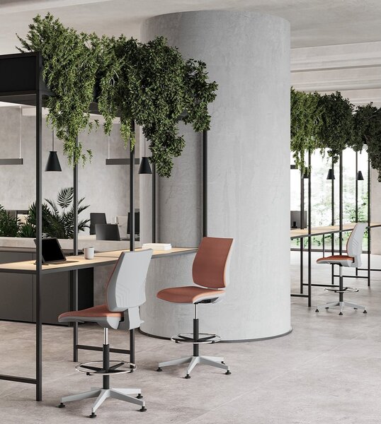 Kubix lemn masiv Stool – Taburet profesional