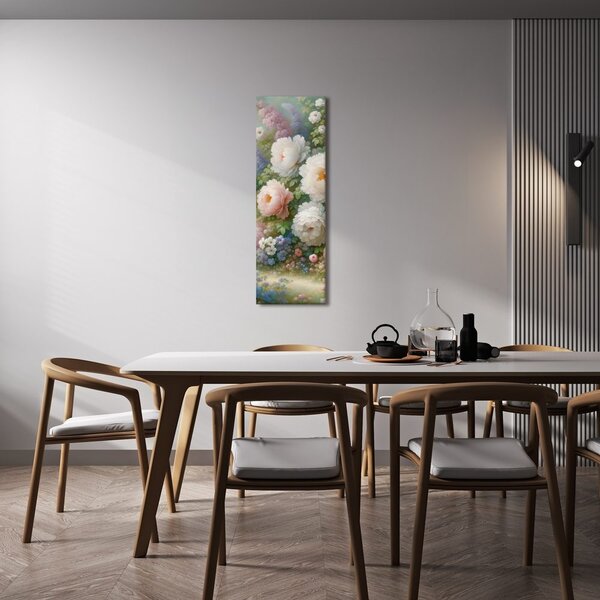 Tablou armonie florală în tonuri pastel