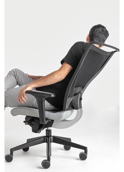 Korium lemn masiv Mesh – Scaun ergonomic cu spatar din plasa