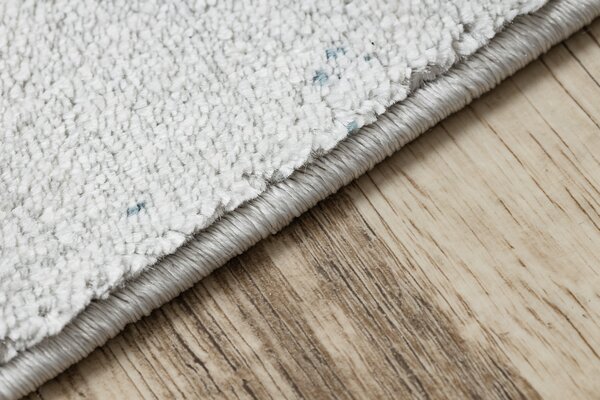 Exclusiv EMERALD covor 1025 glamour, stilat, cercuri albastru / aur