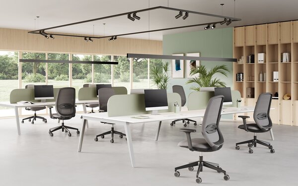 Key lemn masiv Bold – Scaun operativ ergonomic