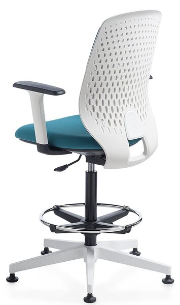 Key lemn masiv Smart Stool – Fotoliu pivotant