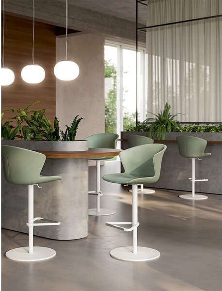 Kicca lemn masiv Plus Stool – Scaun bar birou