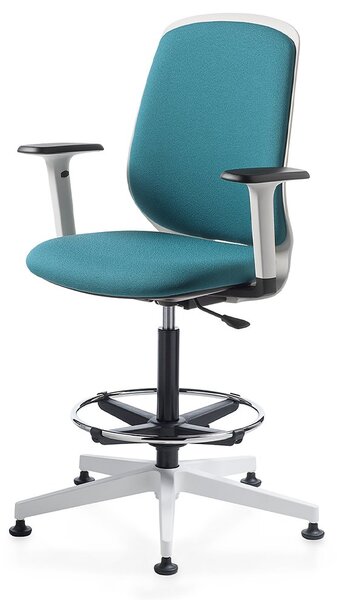 Key lemn masiv Smart Stool – Fotoliu pivotant