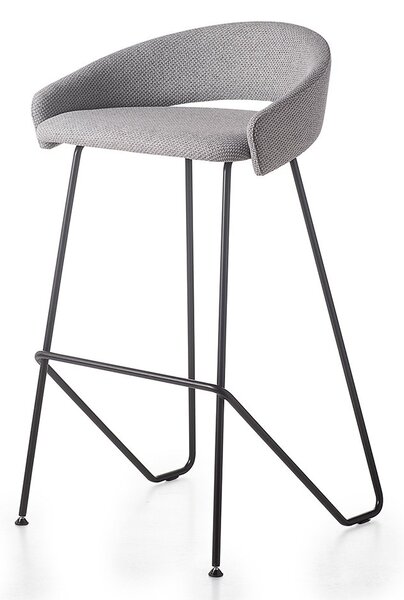 Kimmi lemn masiv Stool – Scaun bar birou