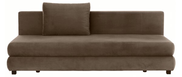 KONDELA Canapea extensibilă, textil capuccino/bej, CLIV
