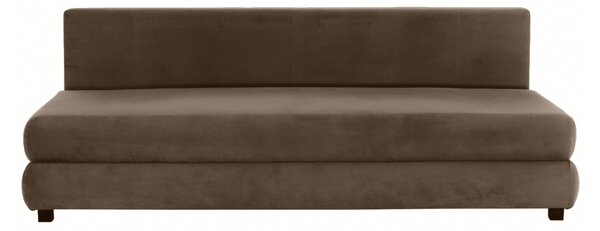 KONDELA Canapea extensibilă, textil capuccino/bej, CLIV