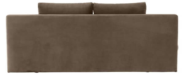 KONDELA Canapea extensibilă, textil capuccino/bej, CLIV