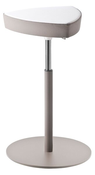 Kensho lemn masiv – Taburet pivotant cu baza rotunda Ø41 si piston pe gaz