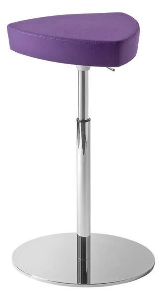 Kensho lemn masiv – Taburet pivotant cu baza rotunda Ø41 si piston pe gaz