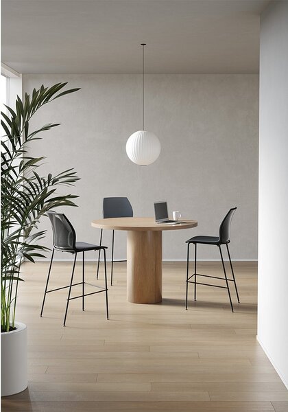Kalea lemn masiv Stool – Taburet cu 4 picioare fixe
