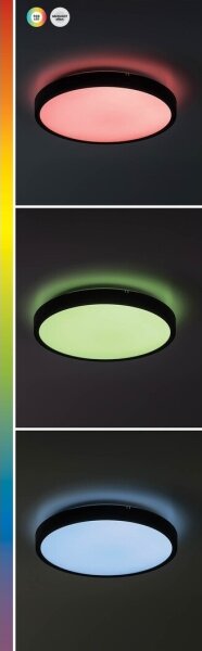Rabalux 71431-LED RGB ALENZO 36W/230V IP44 Wi-Fi plafonieră baie albă