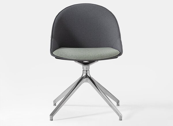 Ross lemn masiv Plus – Scaun pivotant cu 4 picioare fixe