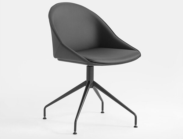 Ross lemn masiv Plus – Scaun pivotant cu 4 picioare fixe
