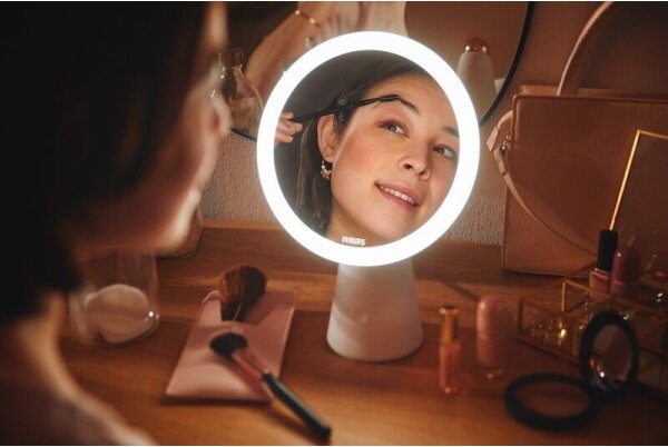 Philips Oglindă cosmetică reglabilă cu LED, 4,5W, 5V, seria MIRROR LED