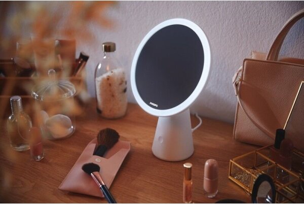 Philips Oglindă cosmetică reglabilă cu LED, 4,5W, 5V, seria MIRROR LED