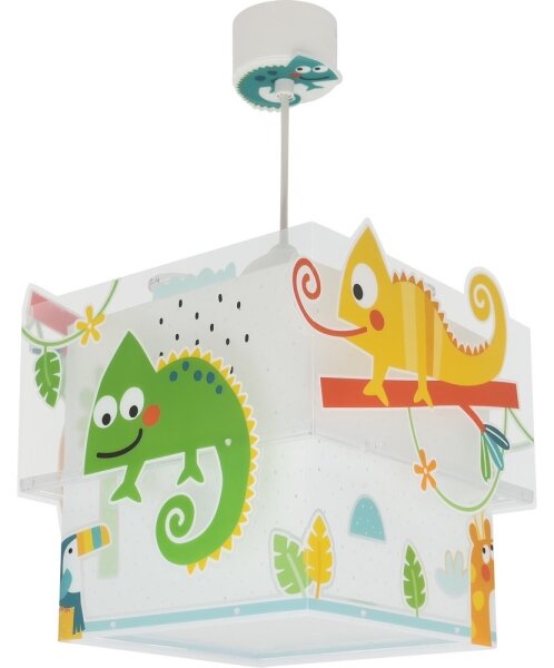 Lustră pentru copii HAPPY JUNGLE 1xE27/15W/230V Dalber 63312