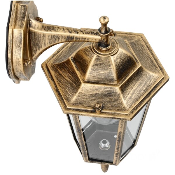 Aplică de exterior 1xE27/60W/230V IP44 aurie