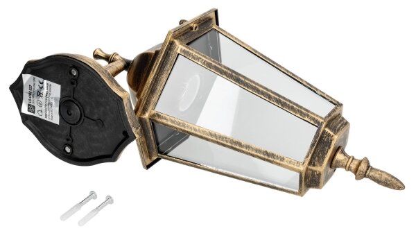 Aplică de exterior 1xE27/60W/230V IP44 aurie