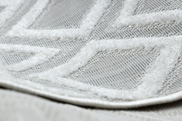 Covor Structural SOLE D3851 Boho, caro - țesute plate bej