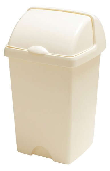 Coș de gunoi Addis Roll Top, 31 x 30 x 52,5 cm, crem