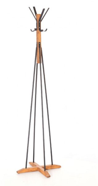 Cuier tip pom Model Myra, Nuc/Negru, 40x160 cm