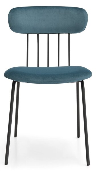 Scaun lemn masiv Miki Cadru Metalic Sudat Design Compact Personalizabil