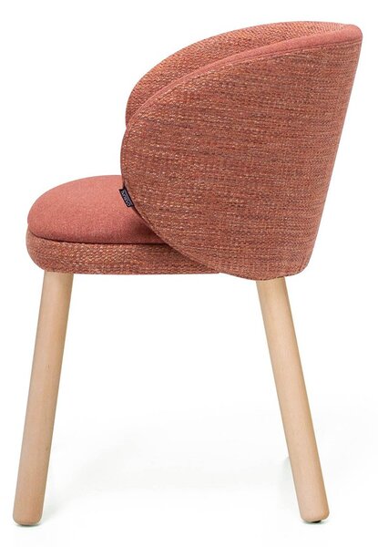 Scaun lemn masiv Bar Koko Basic PG Madera de Fag cu Spătar Curbat Personalizabil