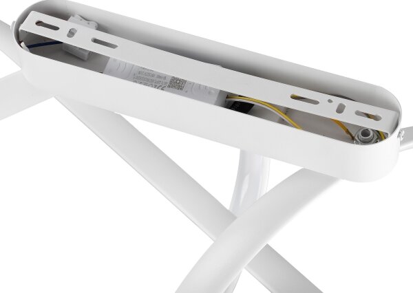 Brilagi-LED Plafonieră LED aplicată dimmabilă TWISTER 60W/230V 3000-6000K albă + telecomandă