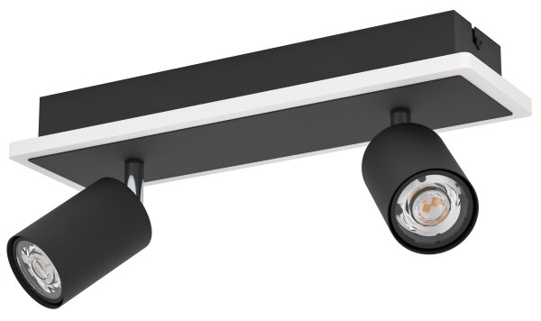Eglo 901635 - Spot LED RIMBOCCHI, 12W, 230V, negru