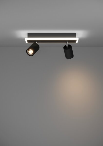 Eglo 901635 - Spot LED RIMBOCCHI, 12W, 230V, negru