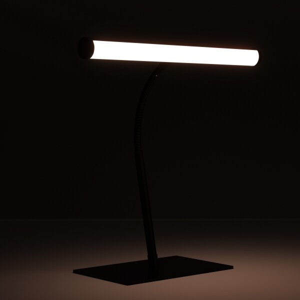 Eglo 901981 - Lampă de birou RICCIONE LED dimabilă, 5W/230V, 2700/4000/6500K, crom