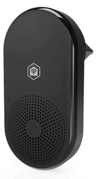 Nedis WIFICDPC11CBK - Gong pentru sonerie SmartLife Wi-Fi, negru