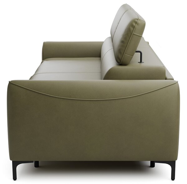 Canapea lemn masiv Monza Extensibila –96 cm, 208 × 101 × 82 cm