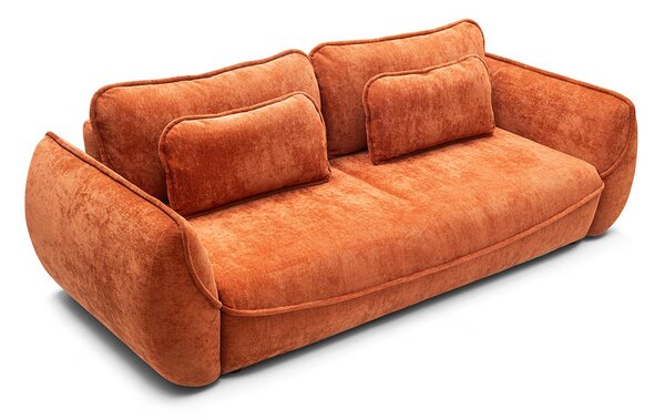 Canapea lemn masiv Umea Extensibila, 257 × 108 × 92 cm