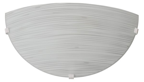 Aplică Klausen Noe D300-2 Simplicity Albă 15x30x8.5cm 1xE27 Corp Iluminat Perete Modern Clasic pentru Hol Dormitor Living Design Elegant Durabil