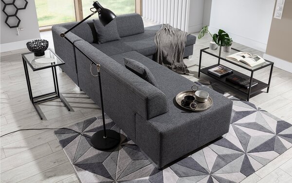 Colțar lemn masiv Extensibil Primo Depozitare 278x217cm Culoare Sawana 05